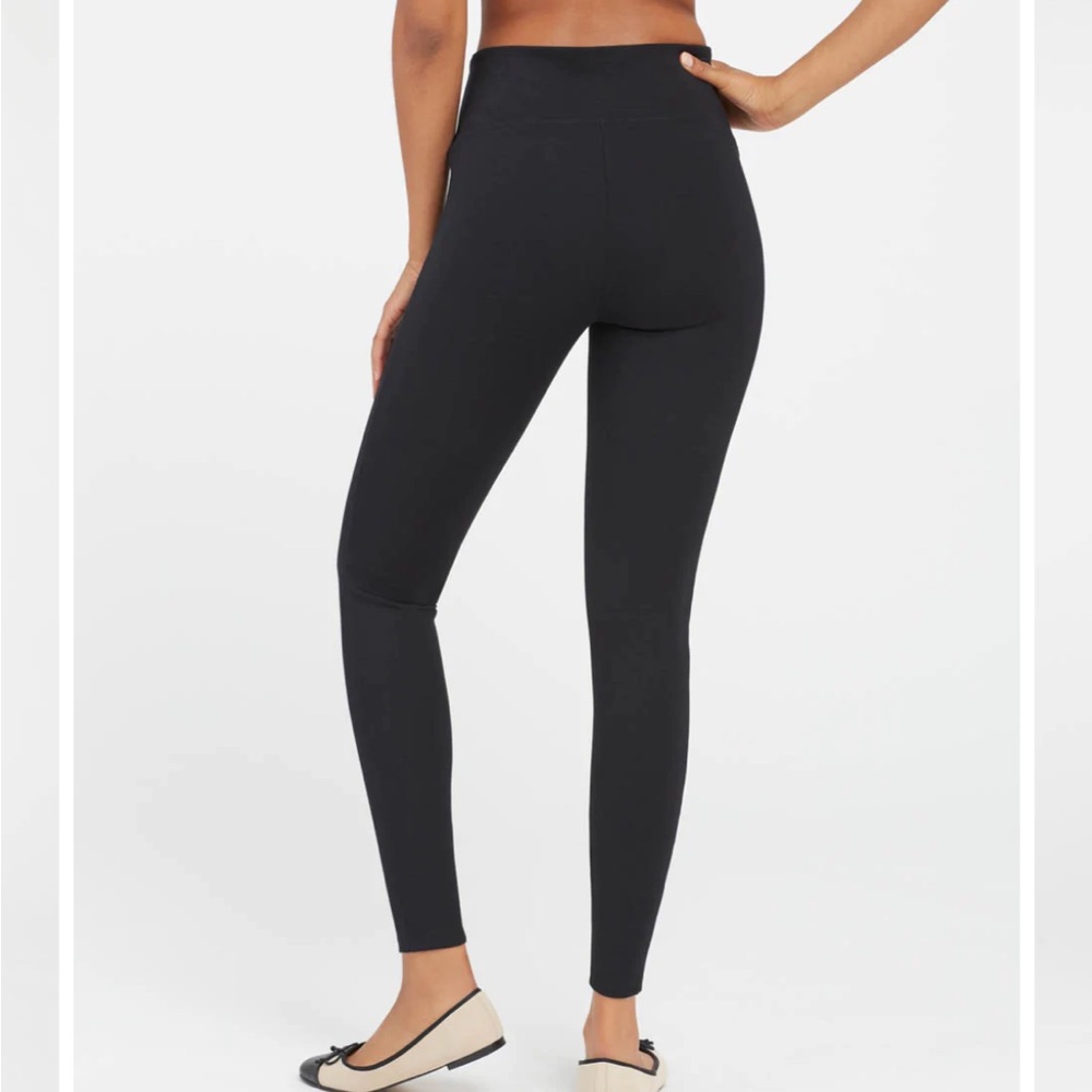 NWOT SPANX ponte leggings black
